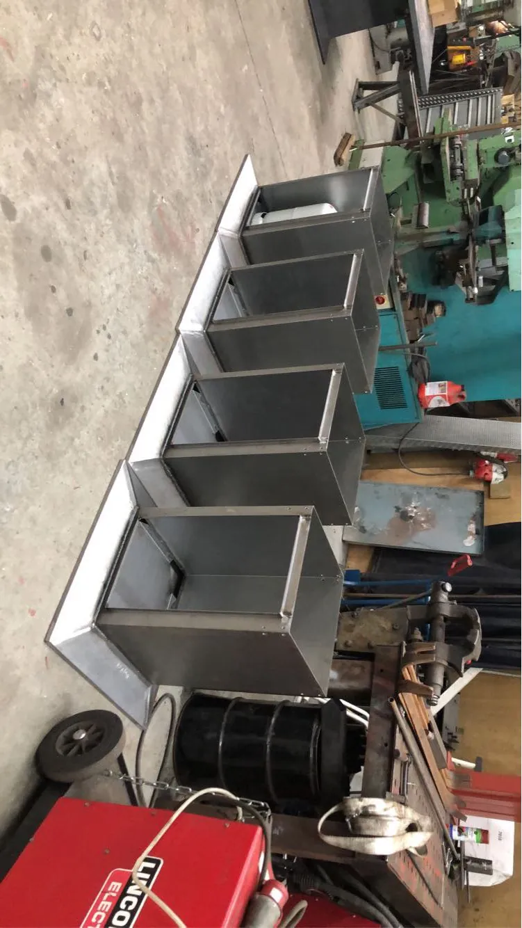 Terrastafel met heater detail